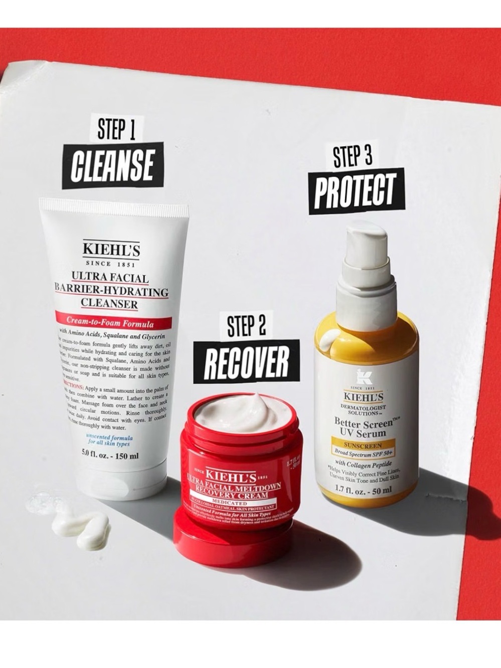 Kiehl's Ultra Facial Meltdown Recovery Cream - Vivid Red Jar - Picture 9 of 16